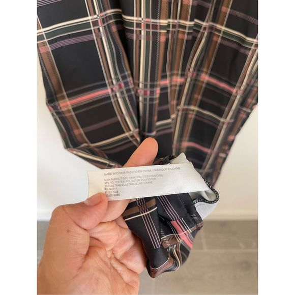 ELOQUII Plaid Pattern Plus Size Midi Dress Size 14 - Picture 4 of 8